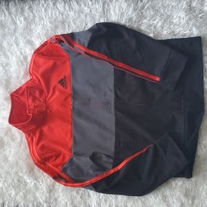 Big Boys Adidas Color Block Jacket